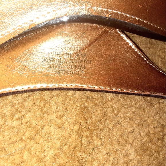 Women's Slingback High Heels SJD Size 7 Rich Brown - Picture 7 of 8